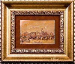 Офорт Московский Кремль 1825 г.